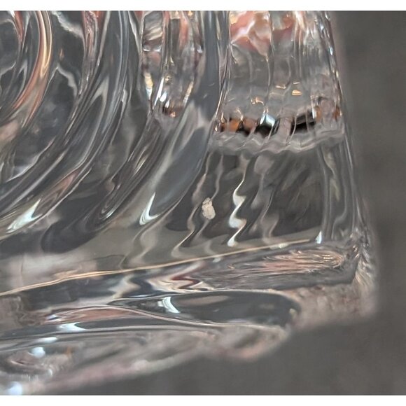 Pair of Riihimäki / Riihimäen "Rengas" Reversible Glass Candle Holders - Picture 6 of 7